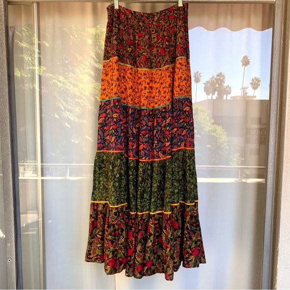Farm Rio Tiered Maxi Skirt - Picture 10 of 13